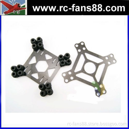 3K Glassy Carbon Shock Absorbing Plate A16W/16 Damping Balls (suit for DSLR)RC Multicopter